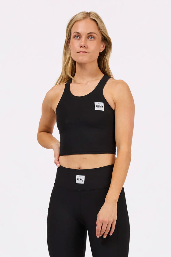 Cover Up Rib Top - Black