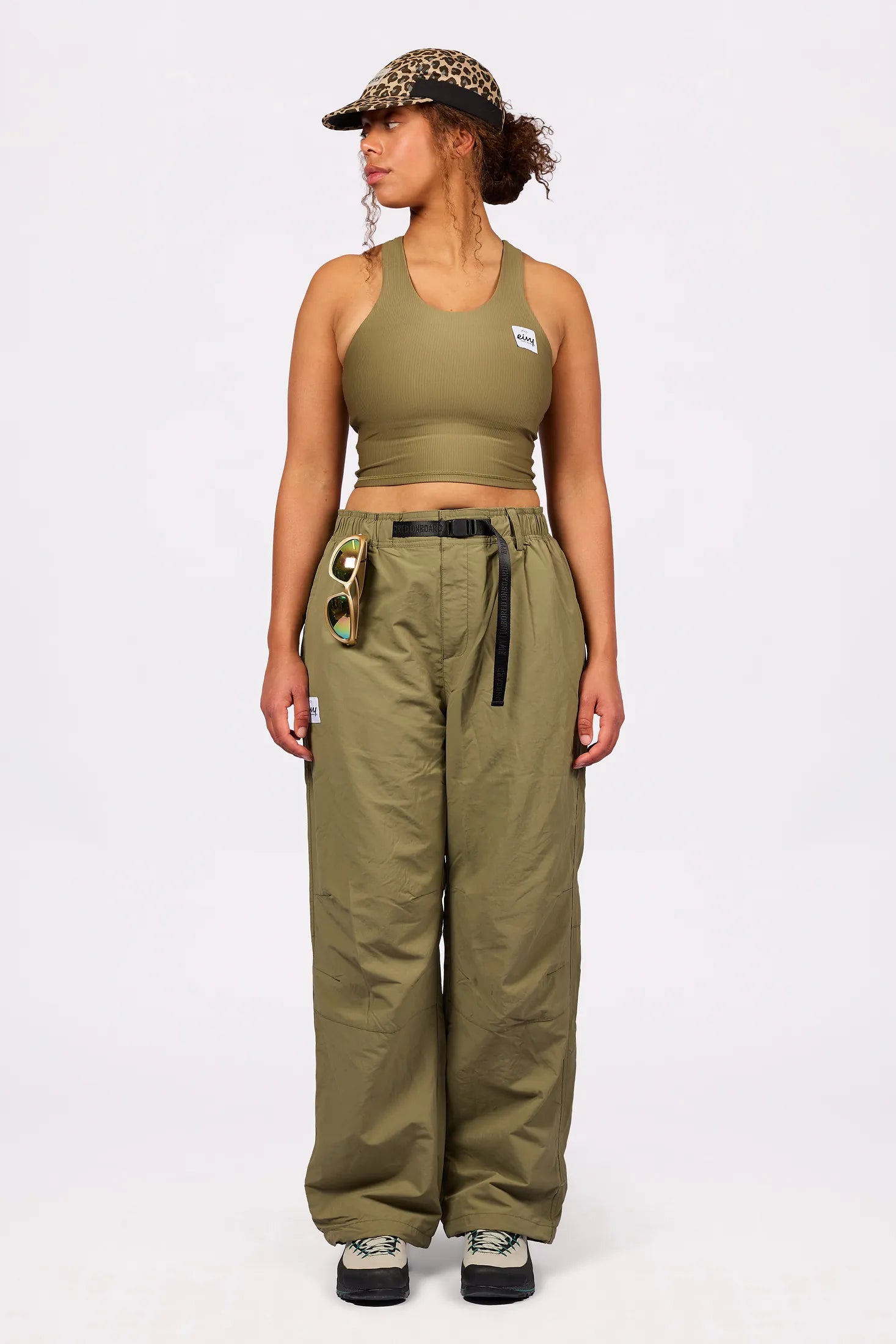Cover Up Rib Top - Olive