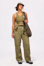 Cover Up Rib Top - Olive