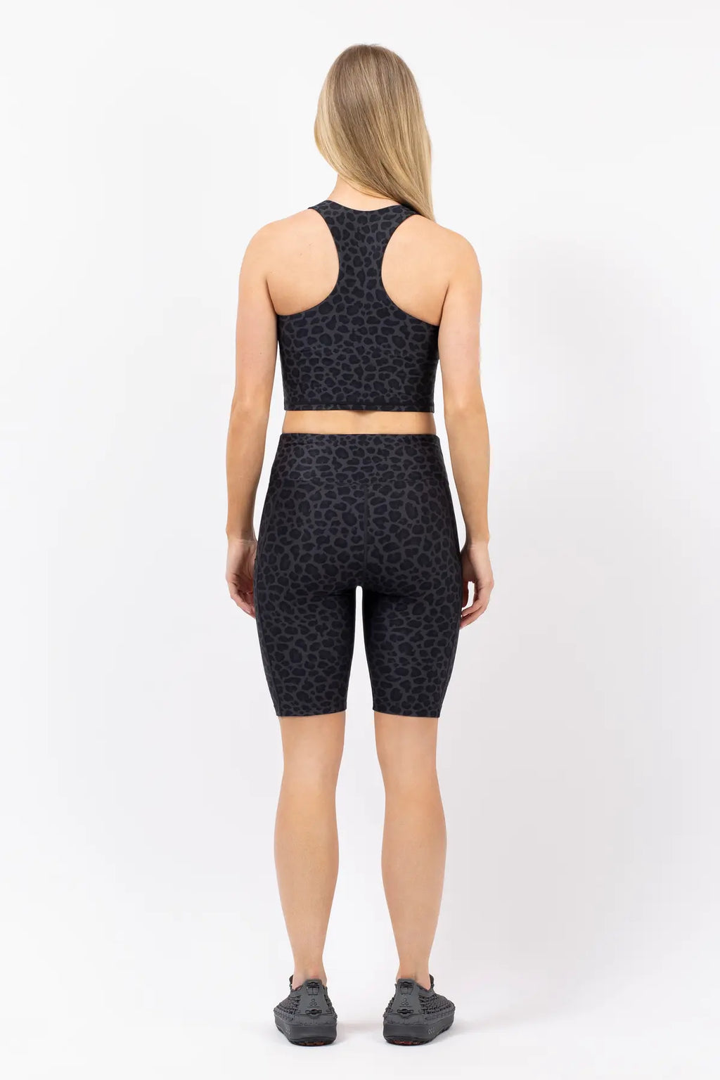 Cover Up Top - Black Leopard