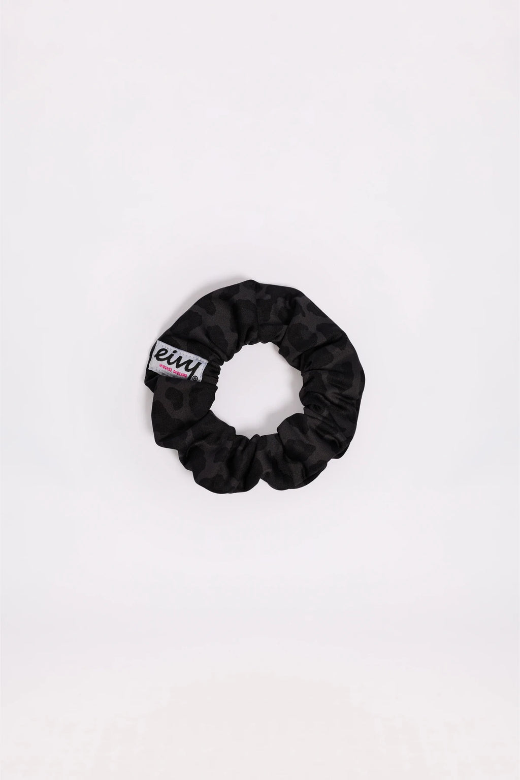 Fonda Scrunchie - Black Leopard