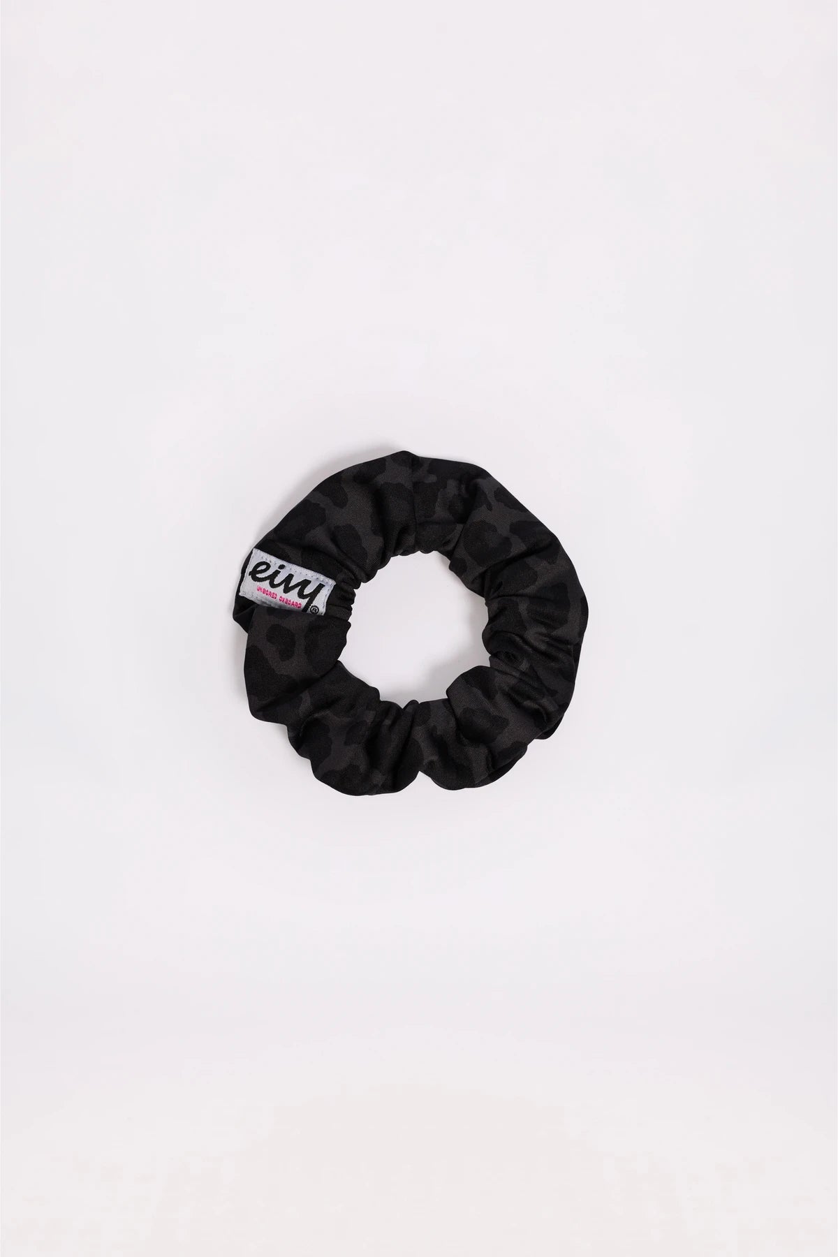 Fonda Scrunchie - Black Leopard