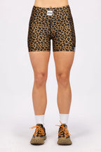 Venture Biker Minus Shorts - Leopard