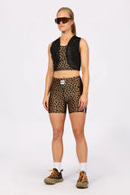 Venture Biker Minus Shorts - Leopard
