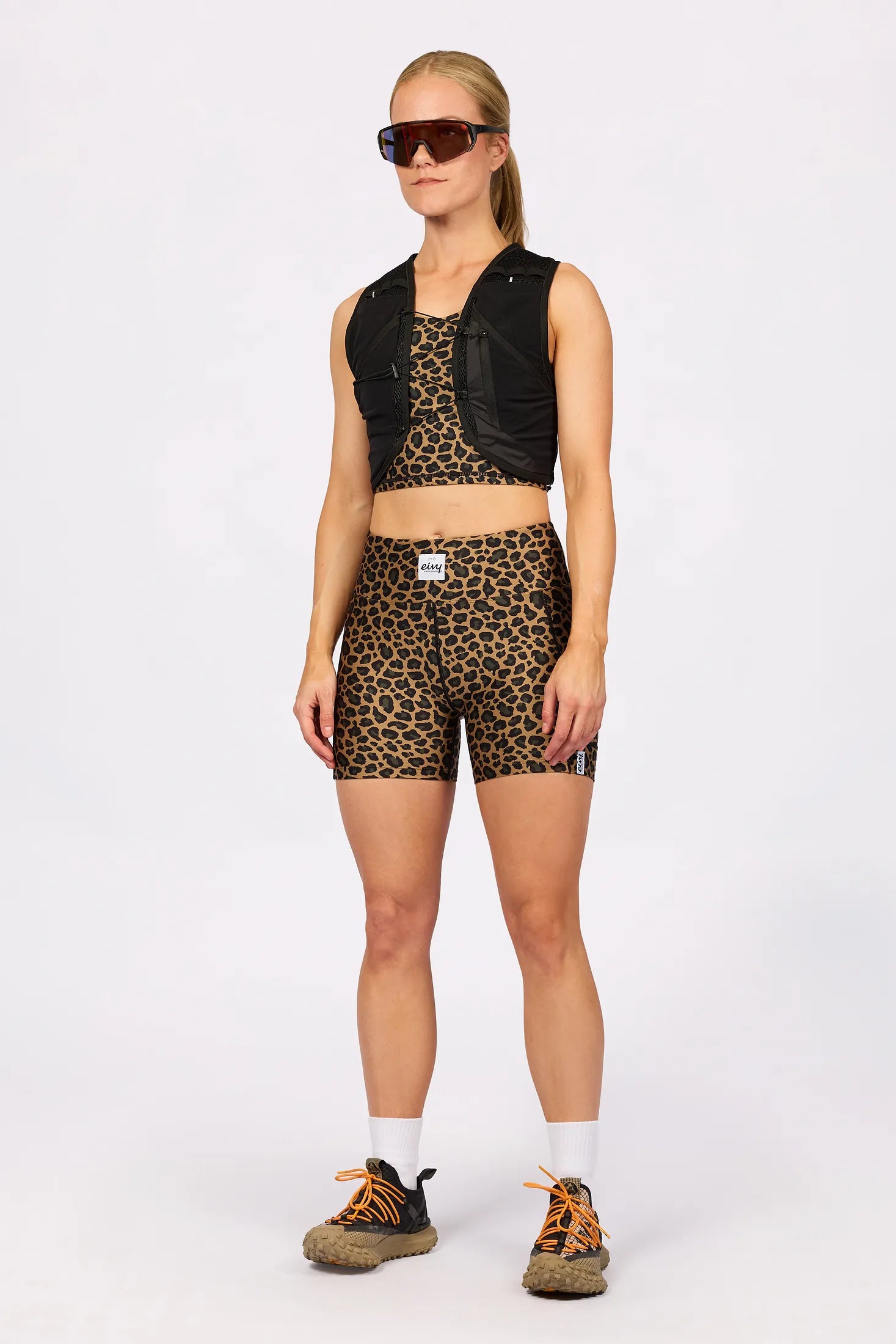 Venture Biker Minus Shorts - Leopard