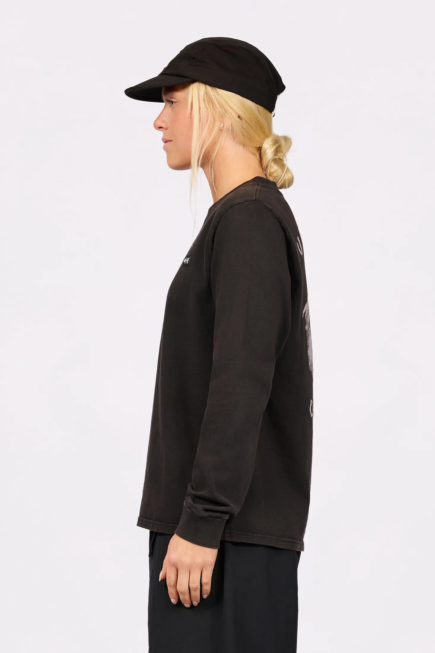 Perfect Long Sleeve T-Shirt - Washed Black