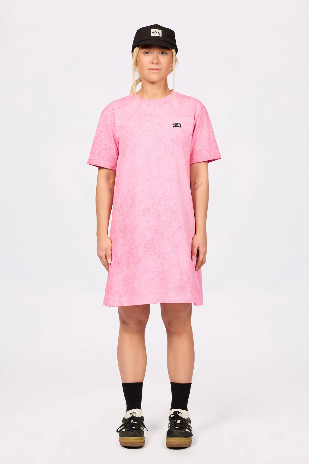 Perfect T-Shirt Dress - Pink Ink