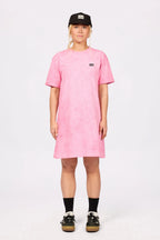 Perfect T-Shirt Dress - Pink Ink