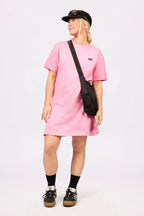 Perfect T-Shirt Dress - Pink Ink