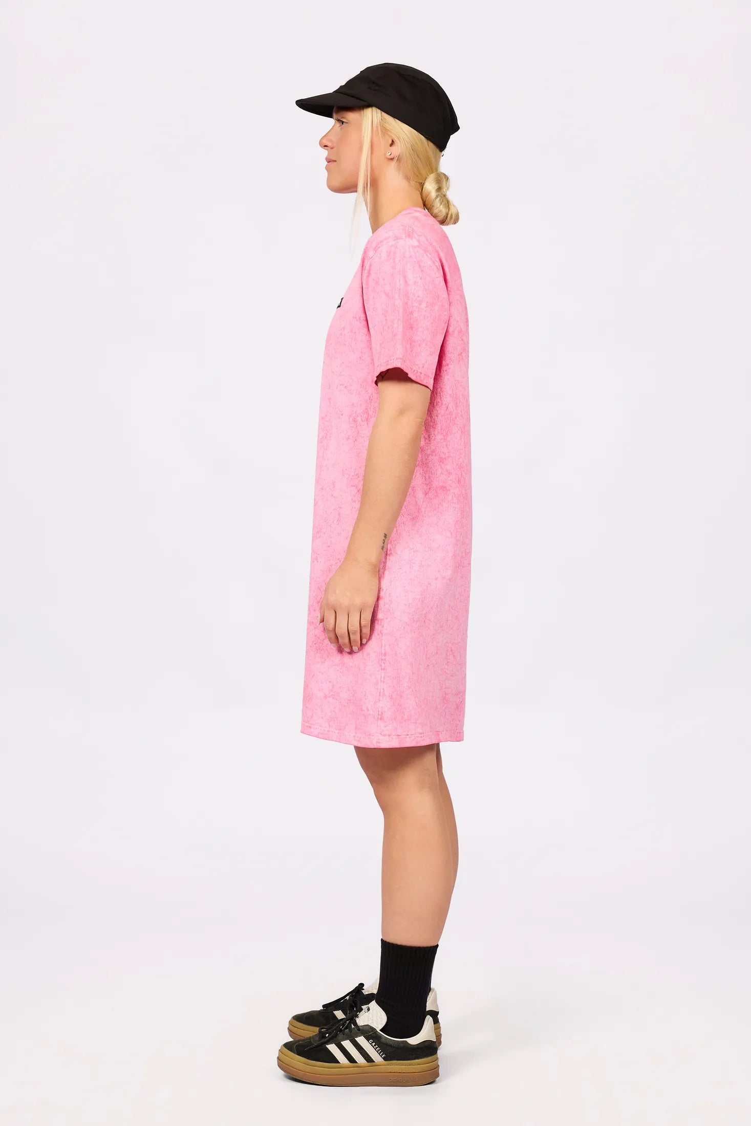 Perfect T-Shirt Dress - Pink Ink