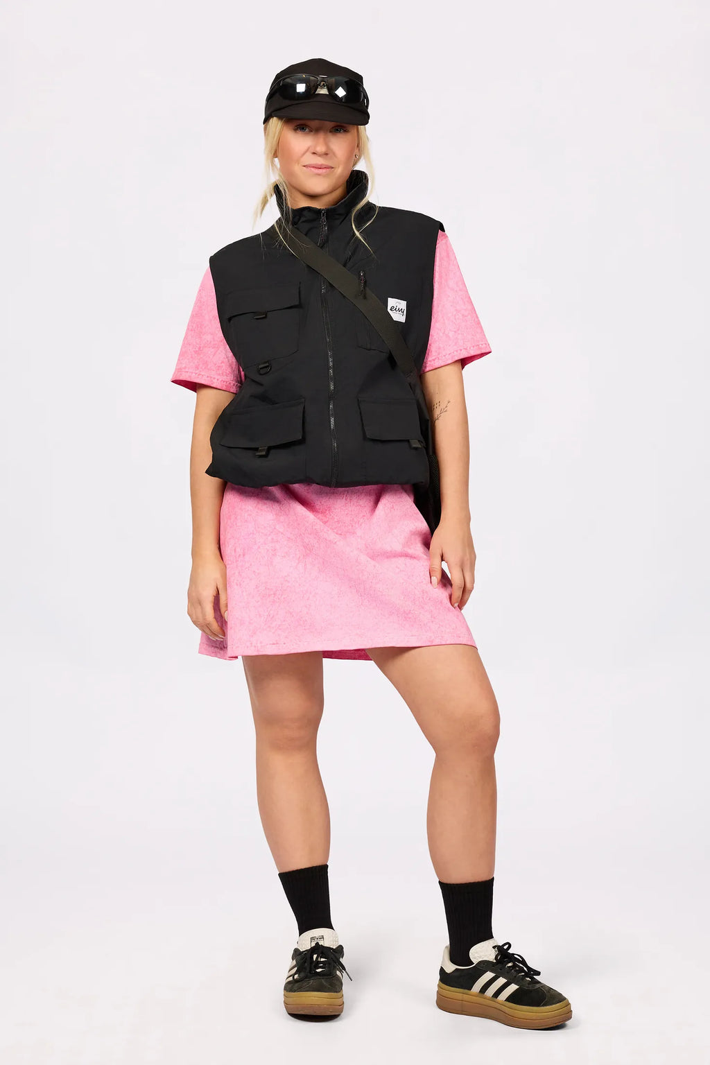 Perfect T-Shirt Dress - Pink Ink