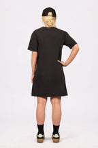 Perfect T-Shirt Dress - Washed Black