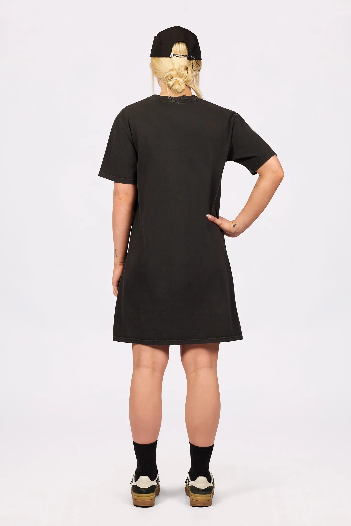Perfect T-Shirt Dress - Washed Black