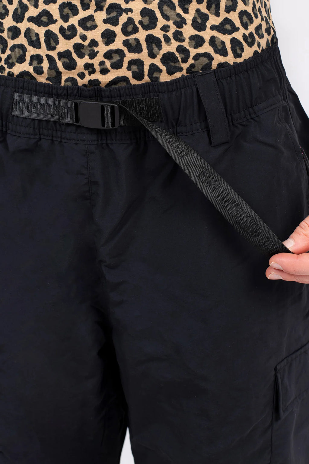 Fitted Outdoor Pants - Black
