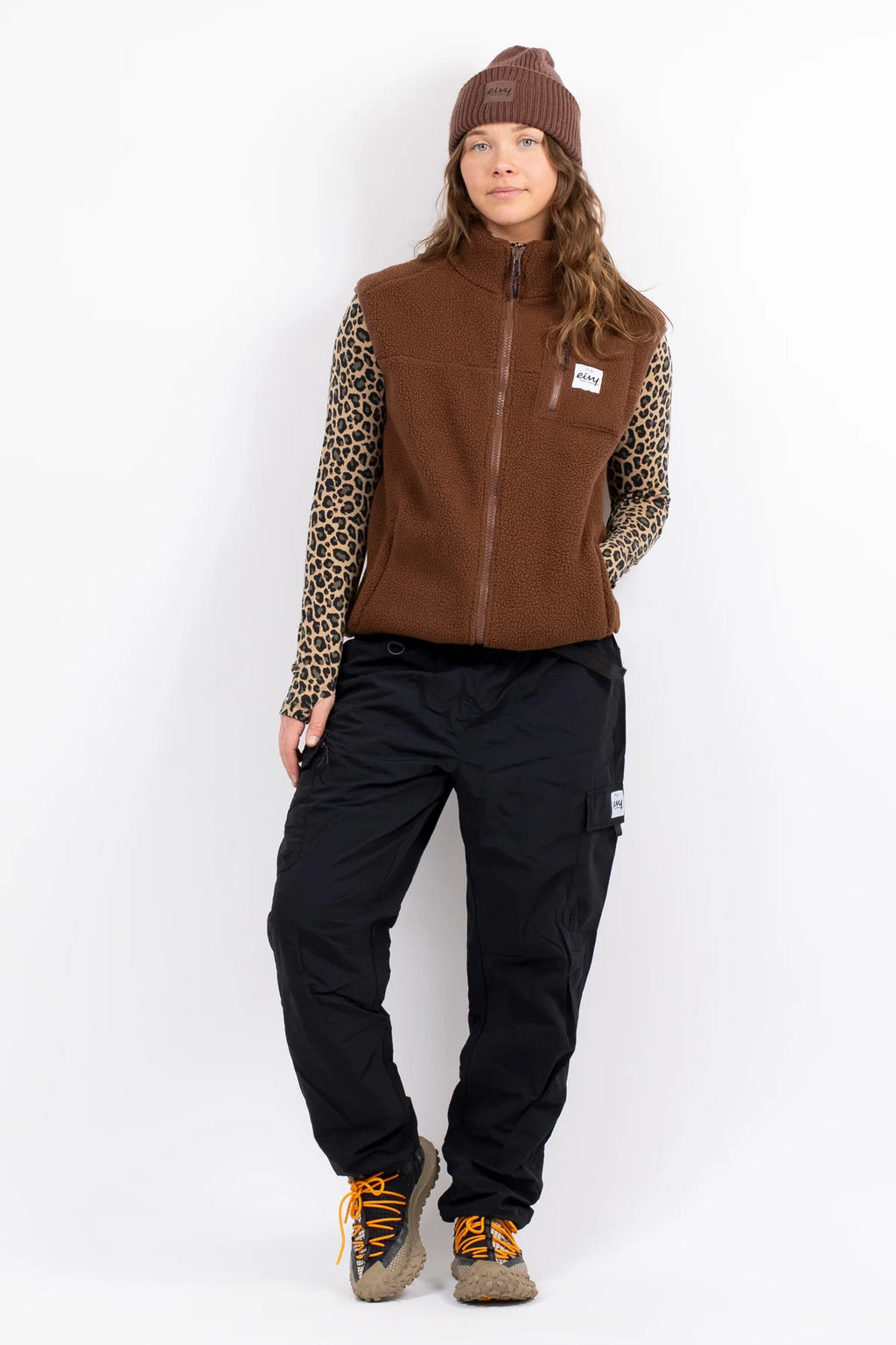 Fitted Outdoor Pants - Black