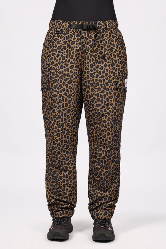 Fitted Outdoor Pants - Leopard