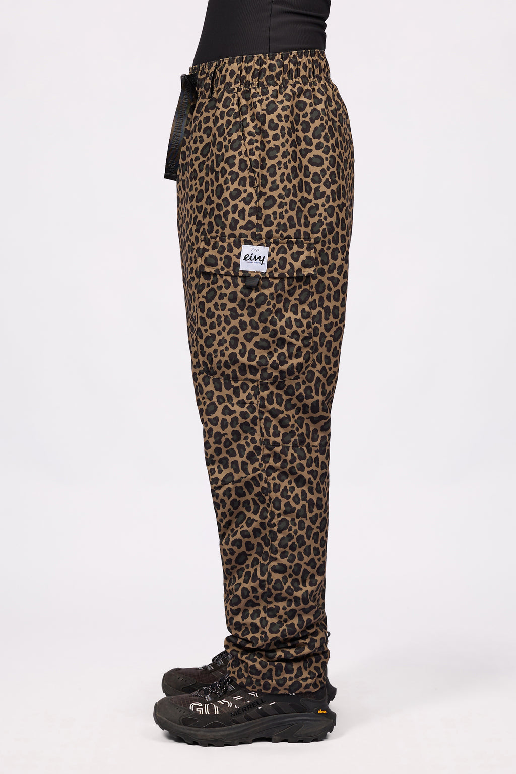 Fitted Outdoor Pants - Leopard