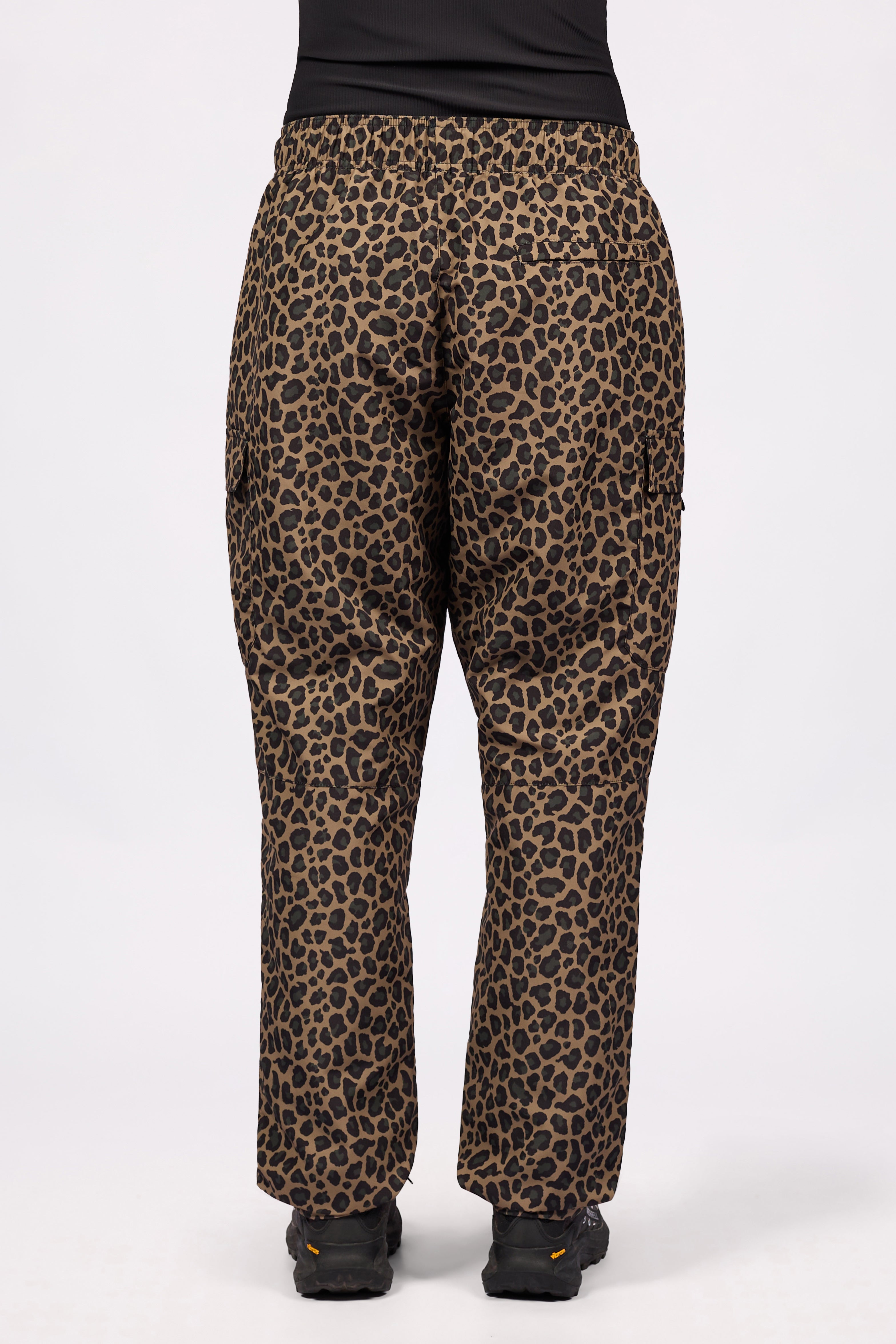 Fitted Outdoor Pants - Leopard