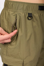 Fitted Outdoor Pants - Olive