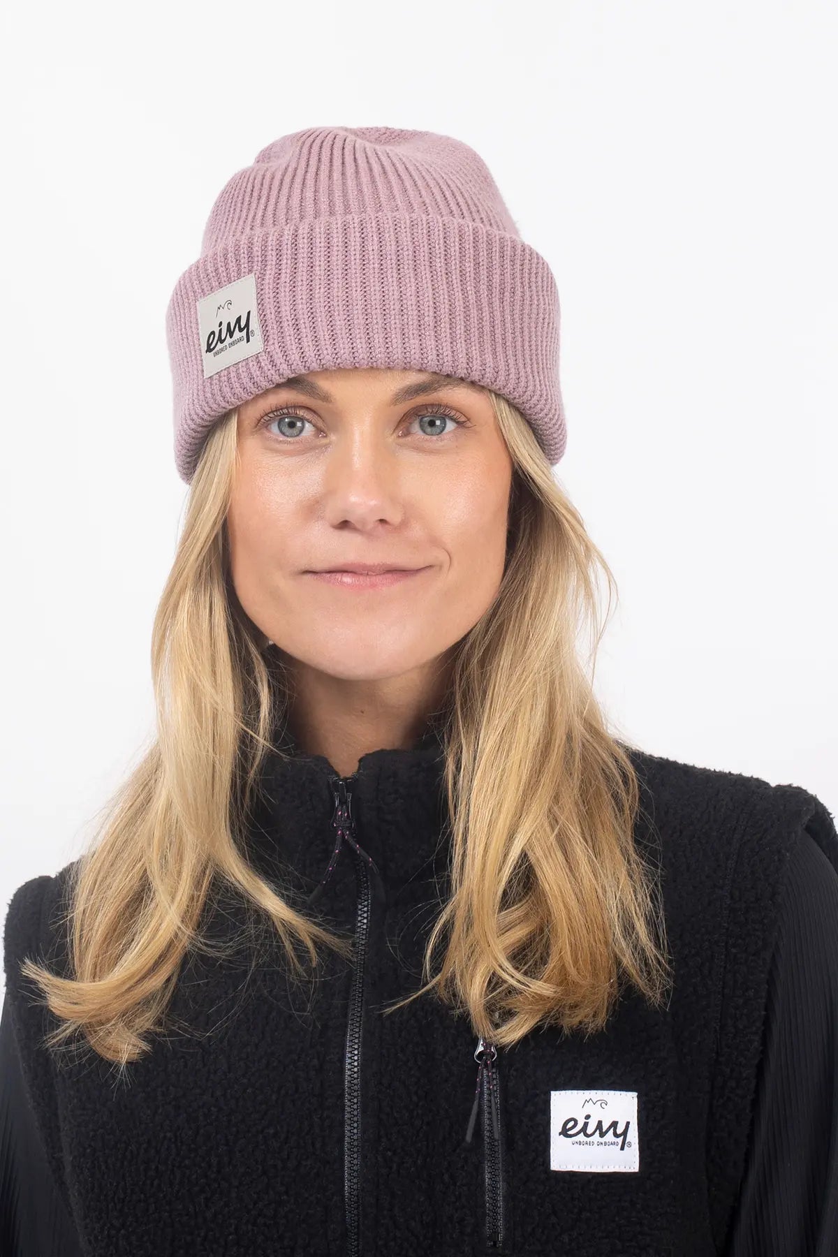 Foldable Knit Balaclava Beanie - Faded Woodrose