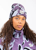 Heavy Jaquard Beanie - Purple Stray