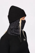 Hinge Balaclava - Black Leopard