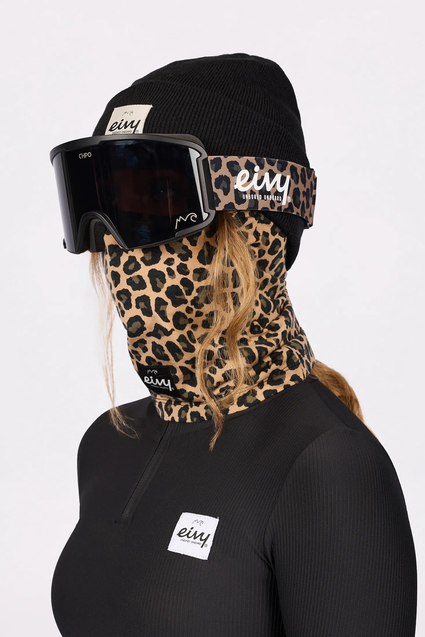 Hinge Merino Wool Balaclava - Leopard