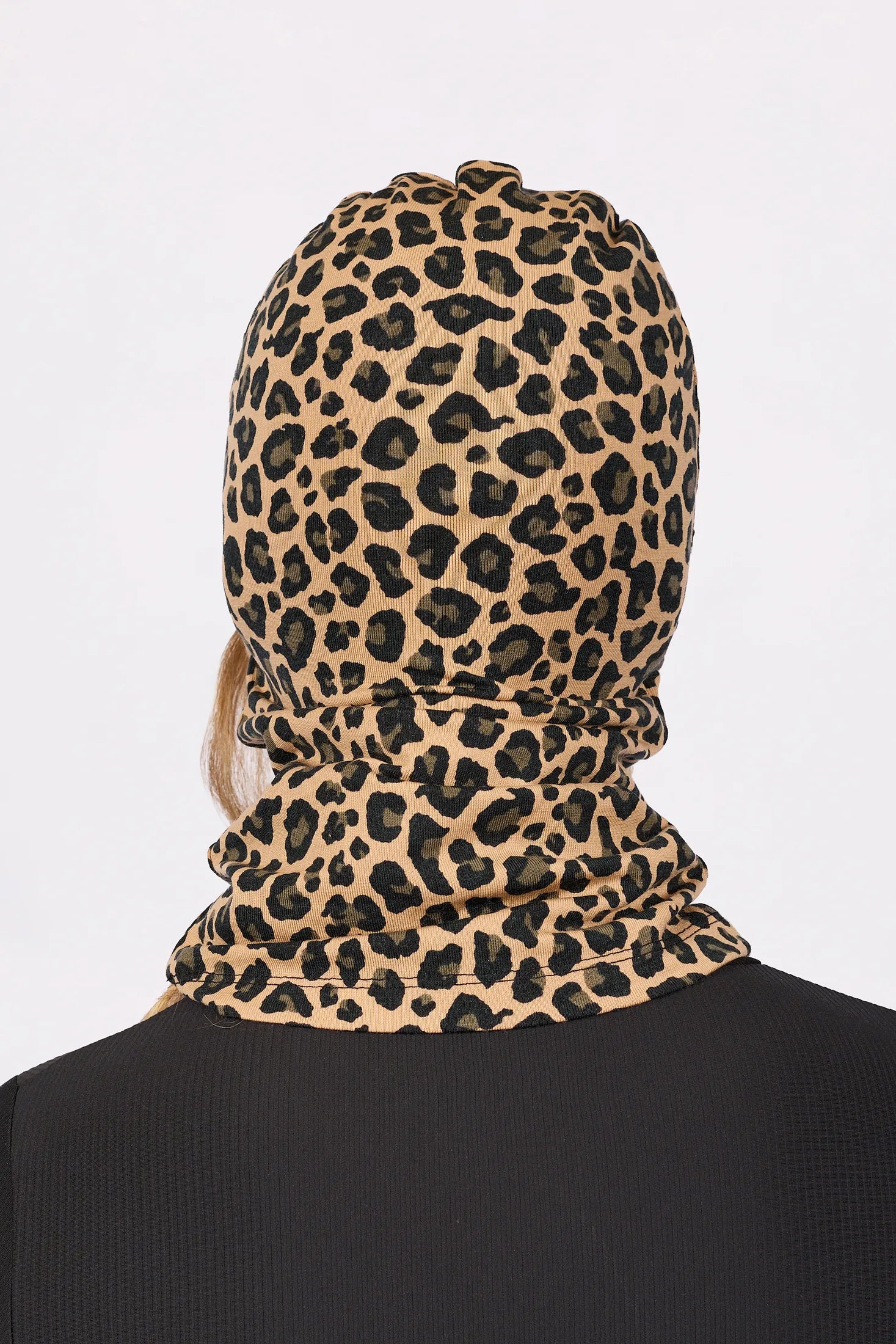 Hinge Merino Wool Balaclava - Leopard