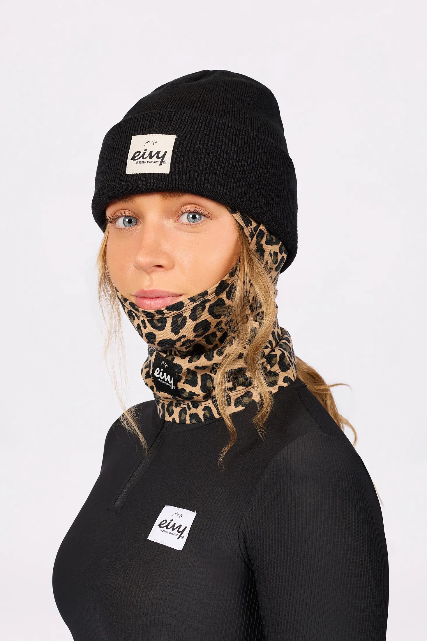 Hinge Merino Wool Balaclava - Leopard