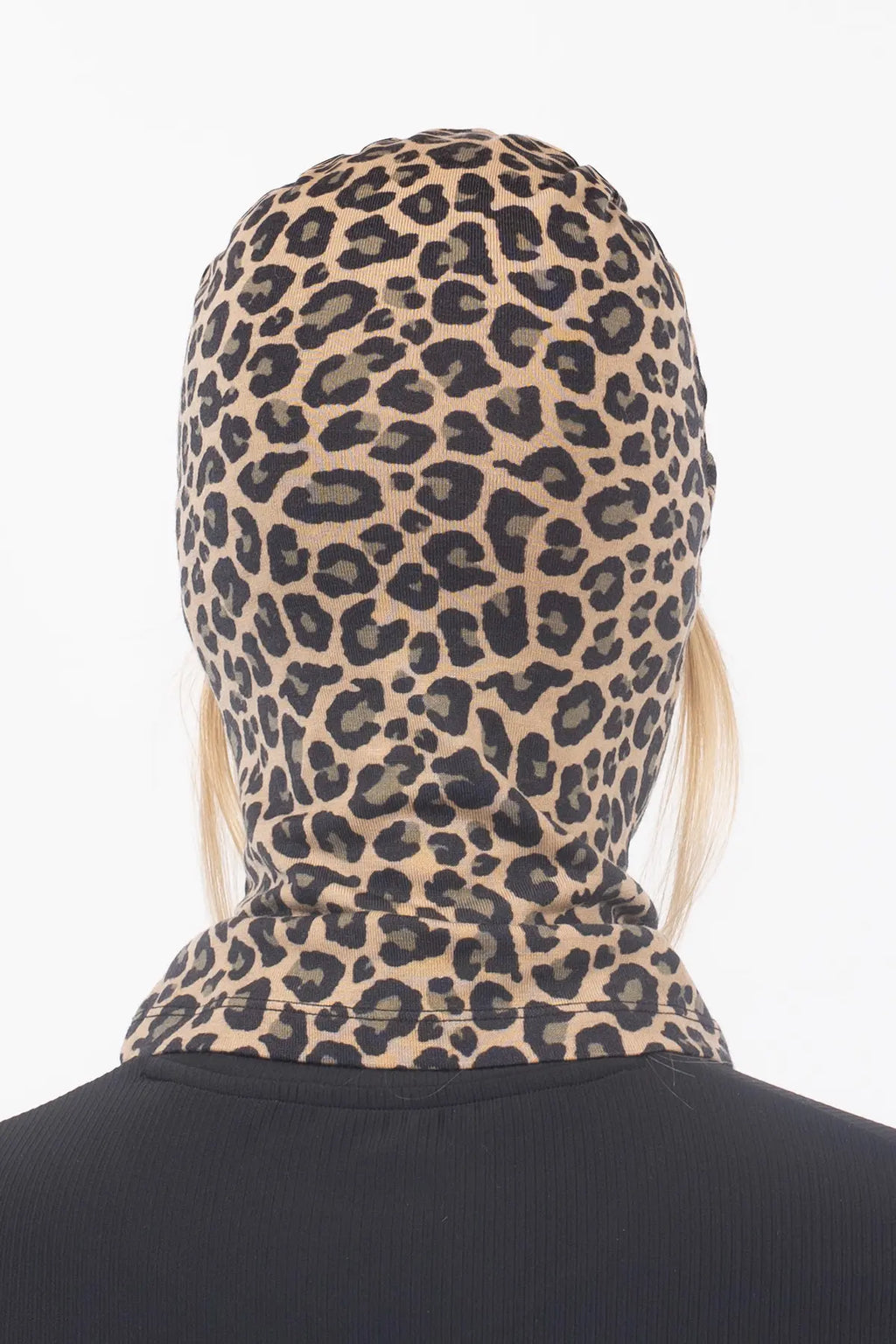 Hinge Merino Wool Balaclava - Leopard