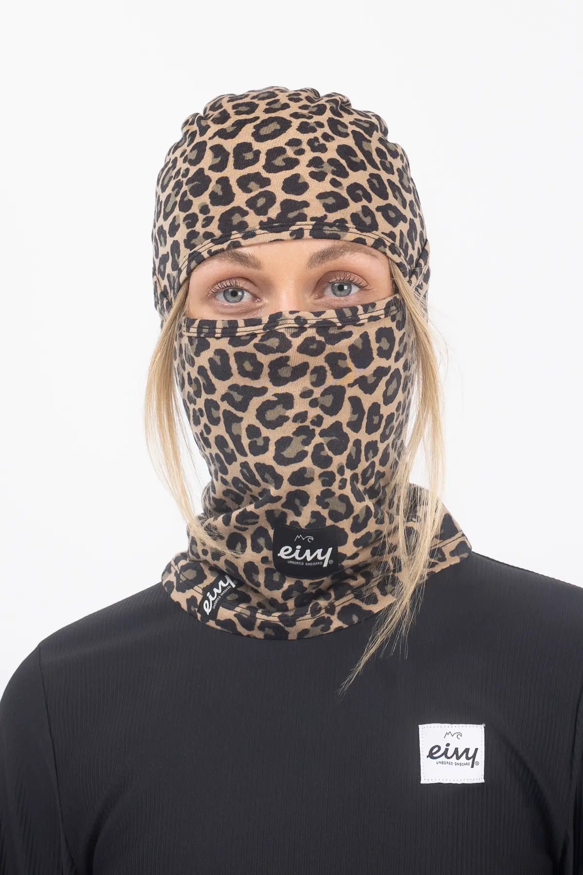 Hinge Merino Wool Balaclava - Leopard
