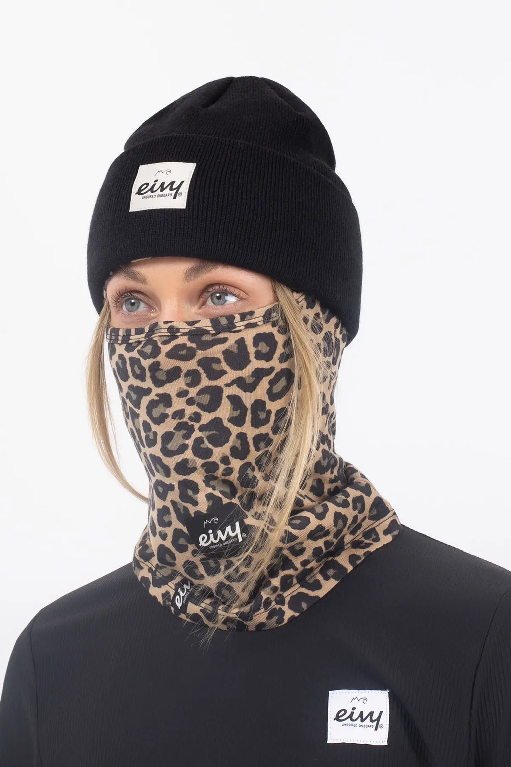 Hinge Merino Wool Balaclava - Leopard