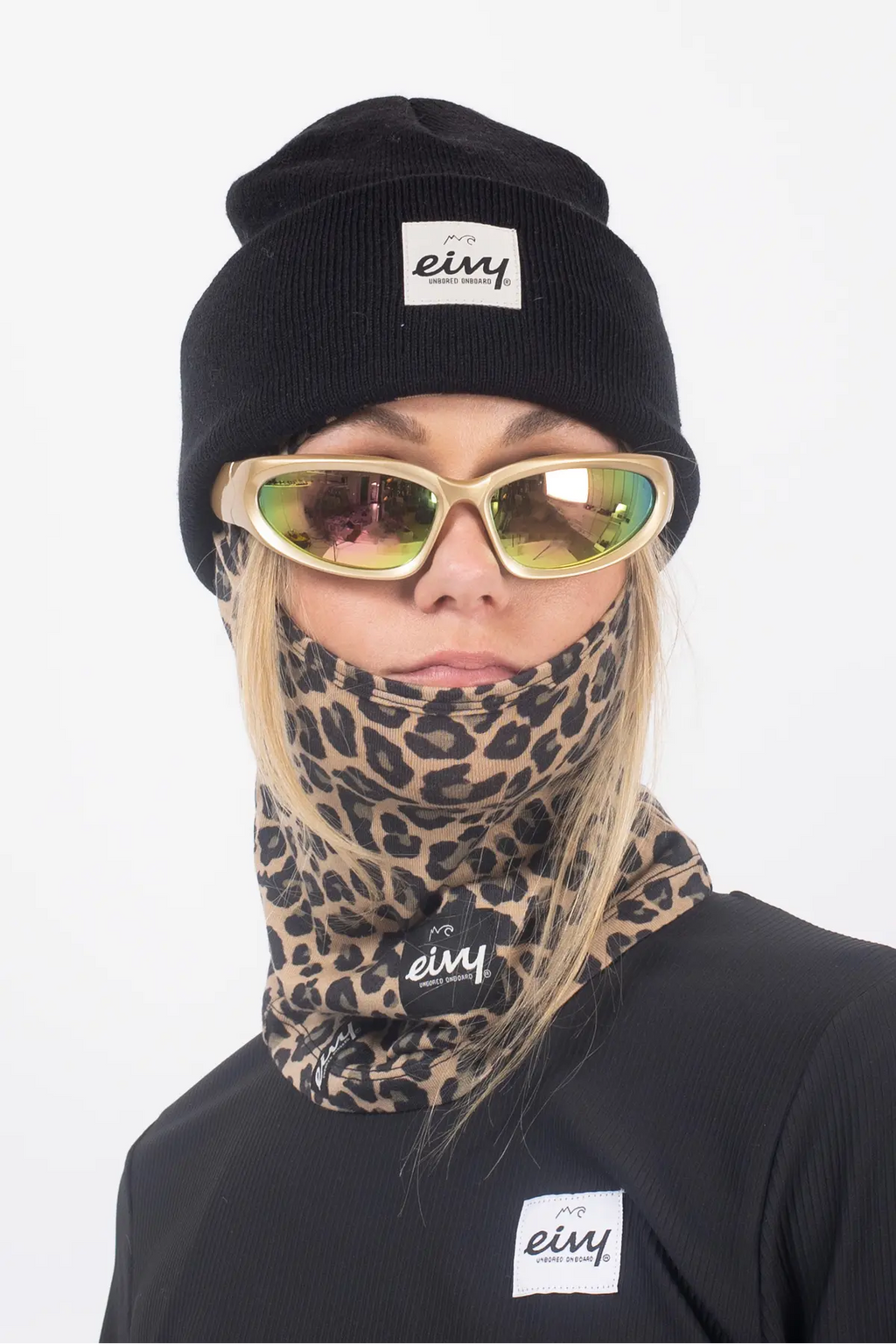Hinge Merino Wool Balaclava - Leopard