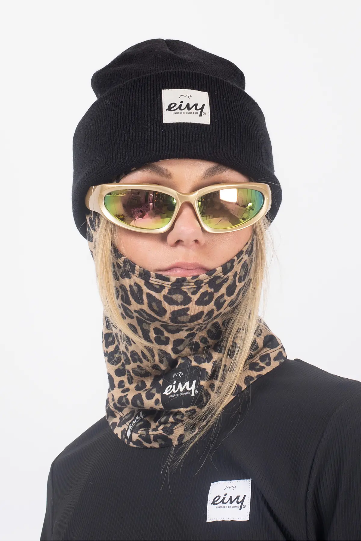 Hinge Merino Wool Balaclava - Leopard