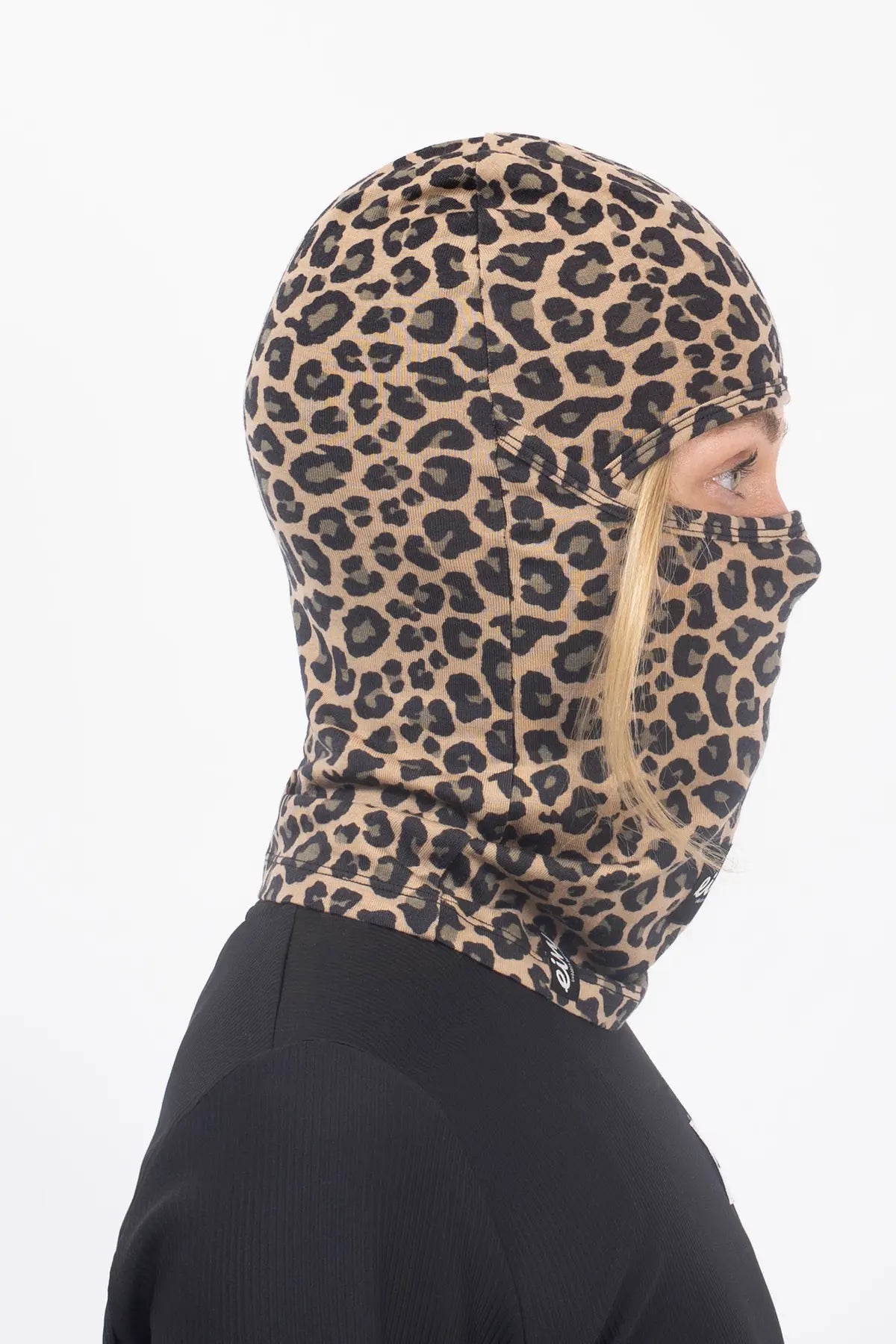 Hinge Merino Wool Balaclava - Leopard