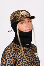 Hinge Merino Wool Rib Balaclava - Black