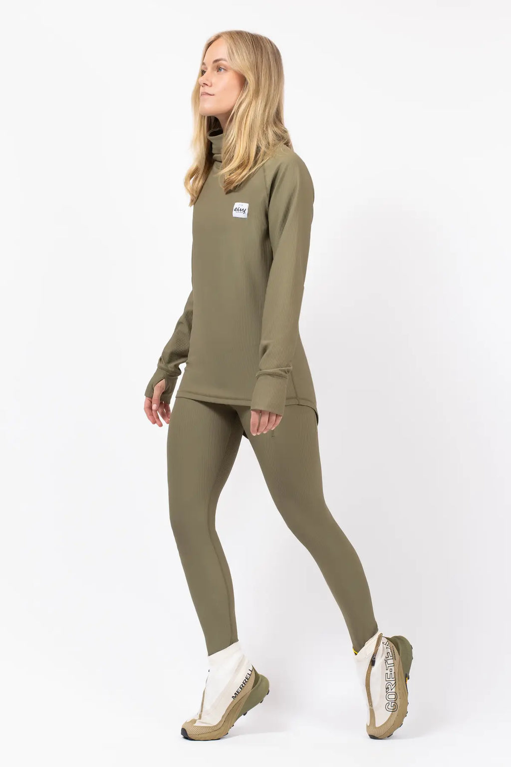 Icecold Gaiter Rib Top - Olive
