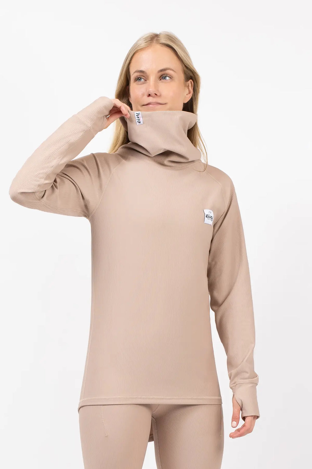 Icecold Gaiter Rib Top - Sand