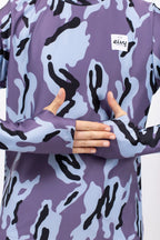 Versa Loose Fit Top - Purple Stray