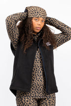 Lumberjackie Sherpa Vest - Black
