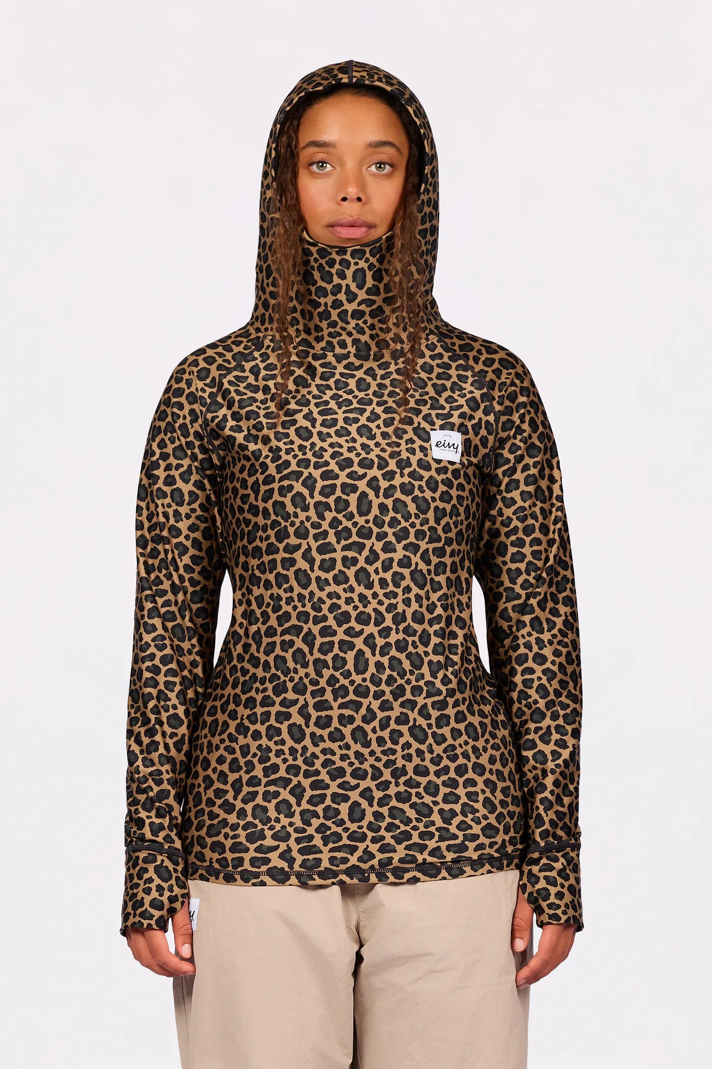 Icecold Hood Top - Leopard