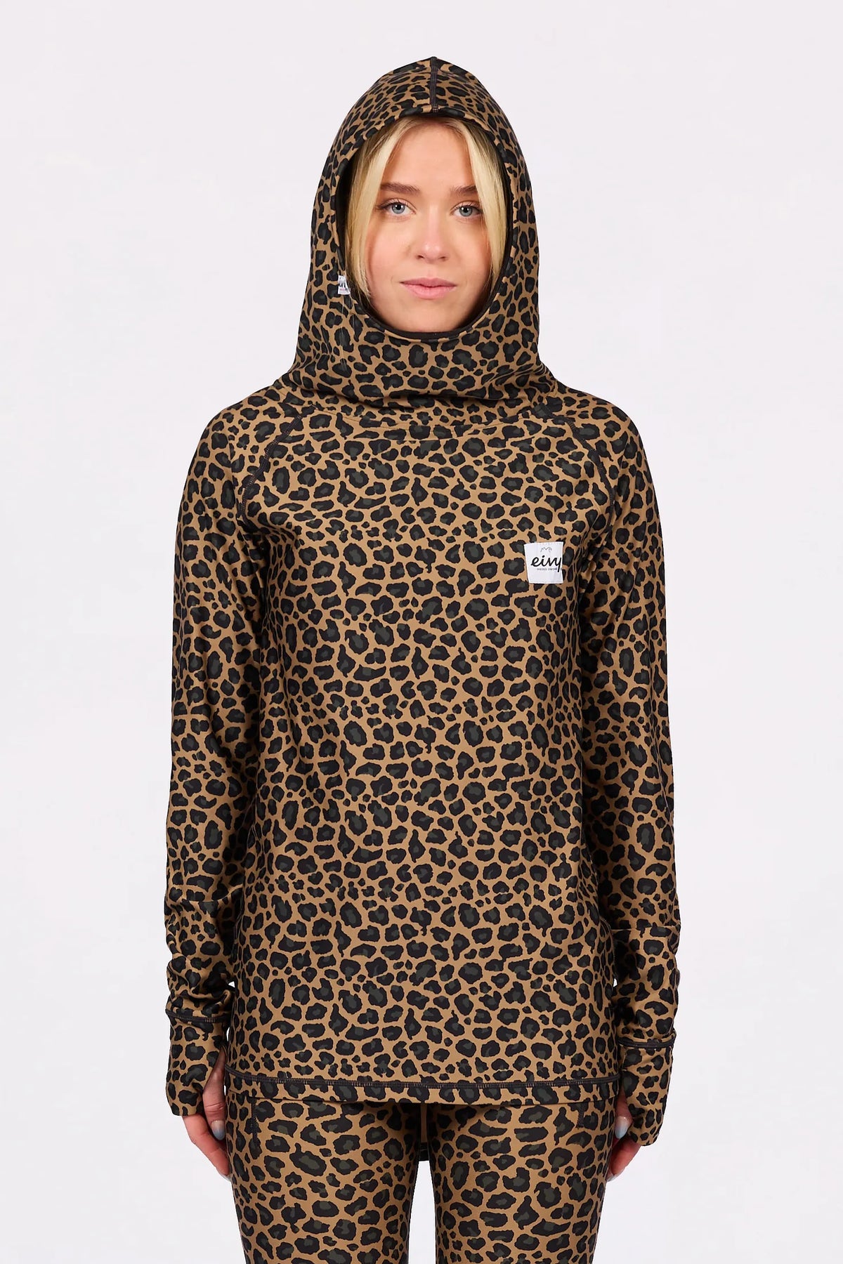 Icecold Hood Top - Leopard