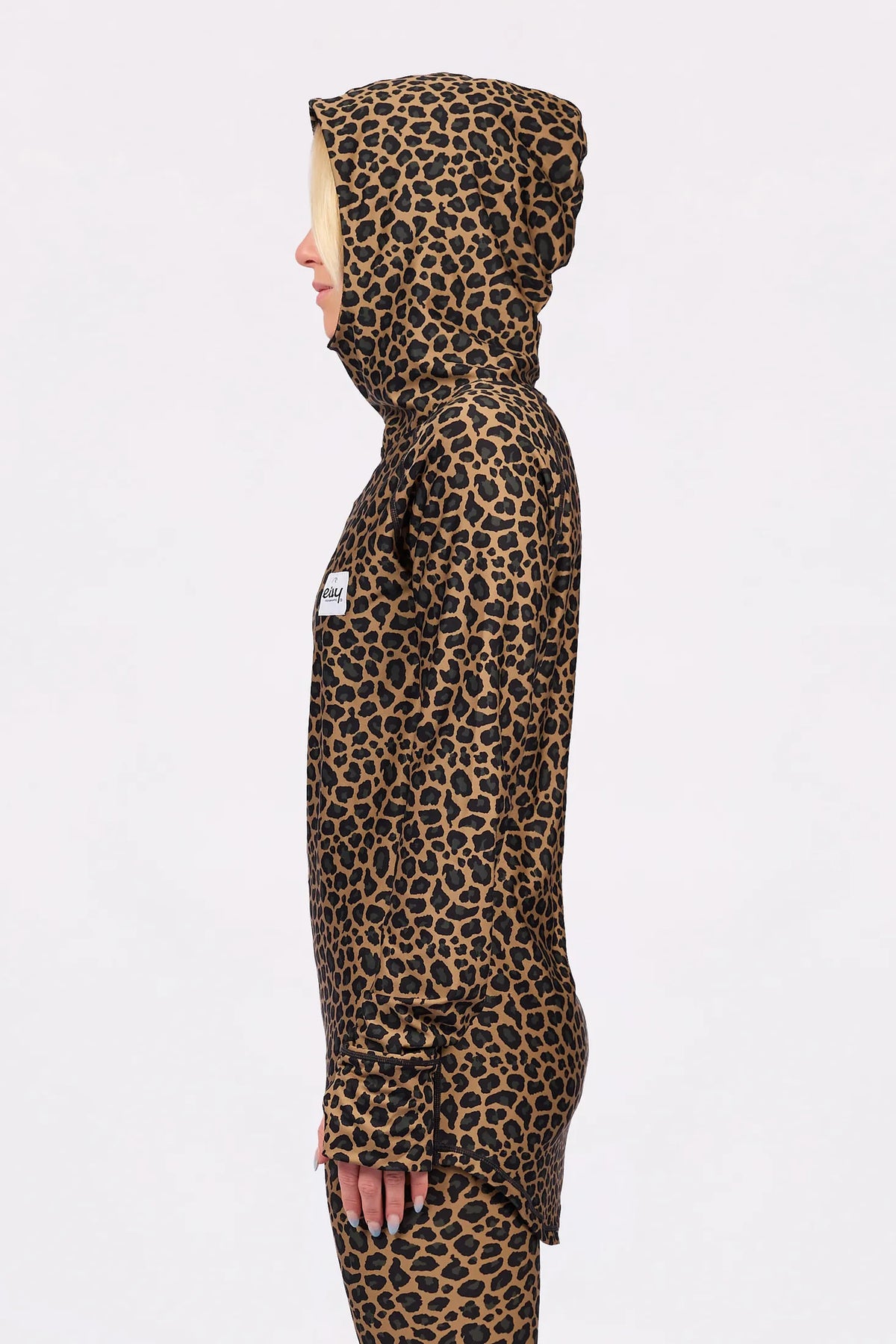 Icecold Hood Top - Leopard