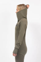 Icecold Merino Wool Gaiter Rib Top - Olive