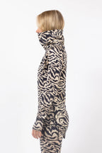 Icecold Merino Wool Top - Animal Swirl