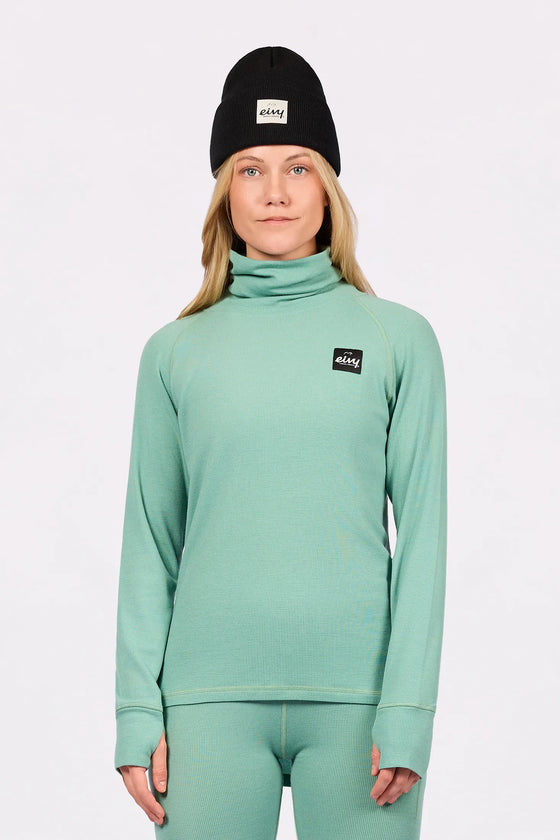 Icecold Merino Wool Rib Top - Menthe