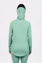 Icecold Merino Wool Rib Top - Menthe