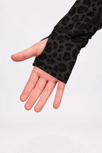 Icecold Merino Wool Top - Black Leopard