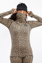 Icecold Merino Wool Top - Leopard