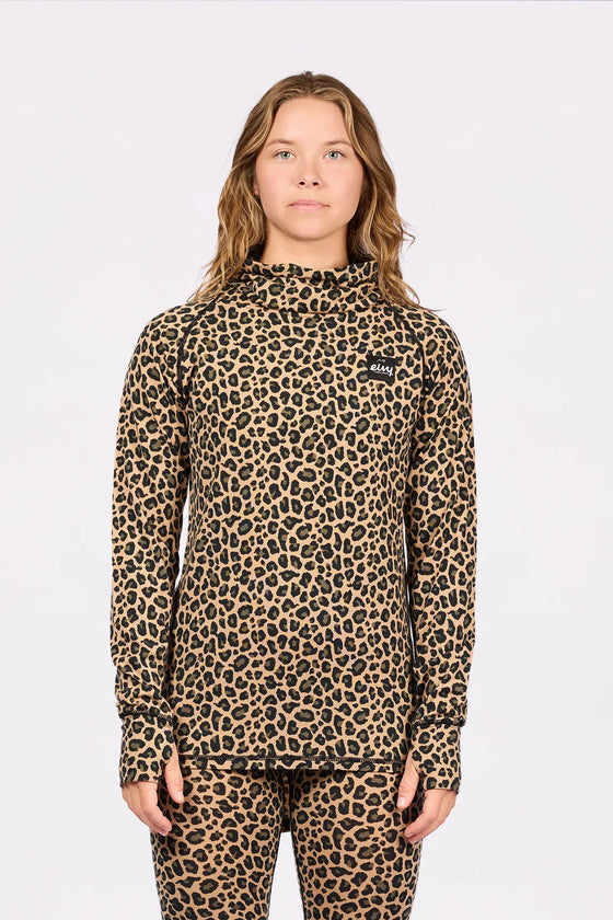Icecold Merino Wool Top - Leopard